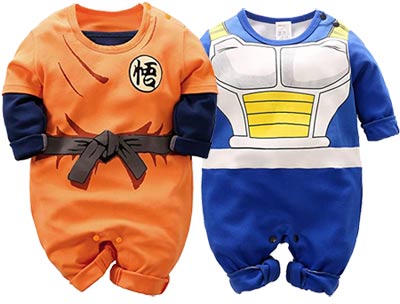 Dragon Ball Z Design Baby Jongens Meisjes Romper Cosplay Kostuum Goku  Geïnspireerd Infant Outfit Jumpsuit Kleding Kleding, Schoenen Sieraden |  