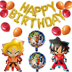 Artículos de Dragon Ball para fiestas de cumpleaños - El rincón de Goku